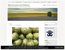 Tablet Screenshot of briciolanellatte.com